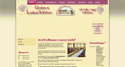 Desktop Screenshot of gasthof-schliebener.de